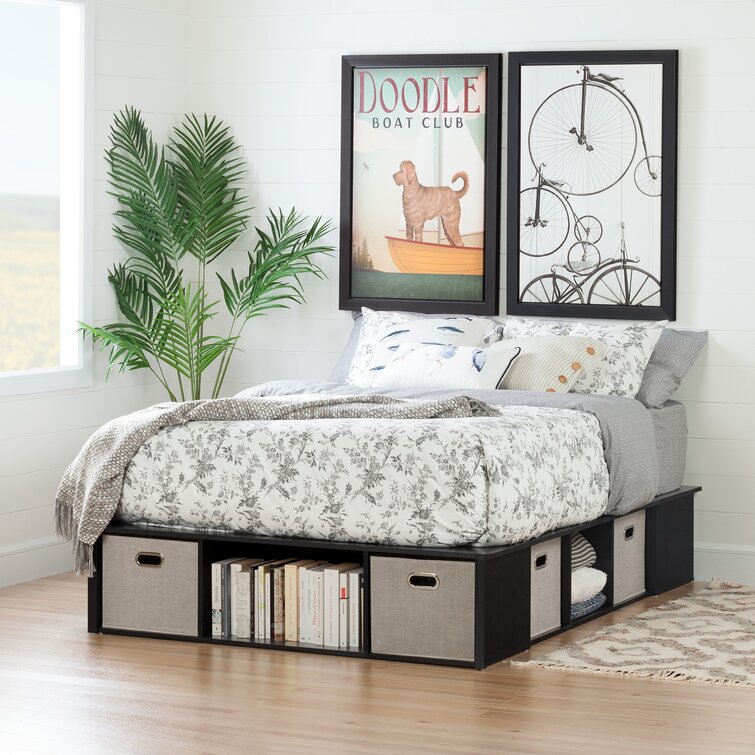 Wayfair queen deals platform bed frame